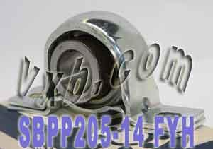 SBPP205-14 FYH Bearing 7/8 Steel pillow type Mounted Bearings - VXB Ball Bearings