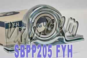 SBPP205 FYH Bearing 25mm Steel pillow type Mounted Bearings - VXB Ball Bearings