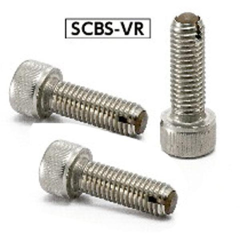 SCBS-M5-12-VR NBK Clamping Cap Vacuum Vented Screws with full ball to firmly secure workpiece for Vacuum Devices Made in Japan - VXB Ball Bearings