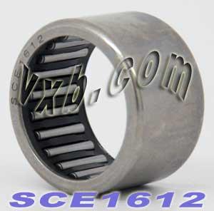 SCE1612 Needle Bearing 1x1 1/4x3/4 inch - VXB Ball Bearings