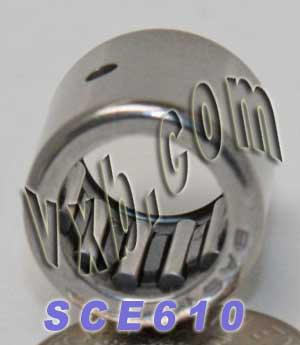 SCE610 Miniature Needle Bearing 3/8x9/16x5/8 inch - VXB Ball Bearings