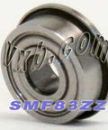 SMF83ZZ Flanged Bearing Shielded Stainless Steel 3x8x3 Bearings - VXB Ball Bearings