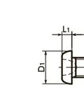 SNZ-M1.7-3-TBZ-NBK 3mm Length Pan Head Machine Screws for Precision Instruments - VXB Ball Bearings