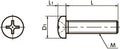 SPS-M2-10-P NBK Plastic Screw - Cross Recessed Pan Head Machine Screws - PPS Pack of 20 Screws - Made in Japan - VXB Ball Bearings