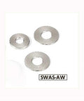 SWAS-4-8-1.5-AW NBK Stainless Steel Adjust Metal Washer -Made in Japan-Pack of 10 - VXB Ball Bearings