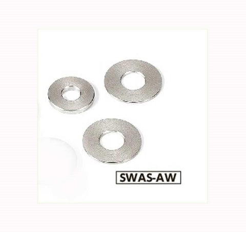 SWAS-4-8-1.5-AW NBK Stainless Steel Adjust Metal Washer -Made in Japan-Pack of 10 - VXB Ball Bearings