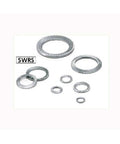 SWRS-3 NBK Ribbed Lock Washers - Steel NBK Lock Washers Pack of 20 Washers Made in Japan - VXB Ball Bearings