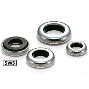 SWS-12 NBK Seal washer - Rubber Packing Silicone rubber NBK Washers Pack of 5 Washers Made in Japan - VXB Ball Bearings
