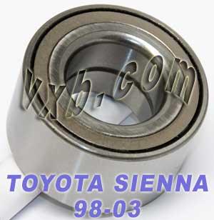 TOYOTA SIENNA Auto/Car Wheel Ball Bearing 1998-2003 42Q - VXB Ball Bearings