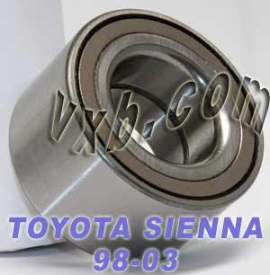 TOYOTA SIENNA Auto/Car Wheel Ball Bearing 1998-2003 42Q - VXB Ball Bearings