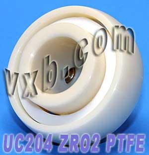 UC204 20mm Full Ceramic Bearing ZrO2 Mounted Bearings - VXB Ball Bearings