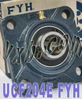 UCF-204 FYH Square Flanged Bearing 20mm inner Diameter Mounted Bearings - VXB Ball Bearings