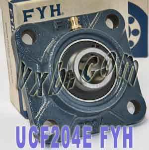 UCF-204 FYH Square Flanged Bearing 20mm inner Diameter Mounted Bearings - VXB Ball Bearings