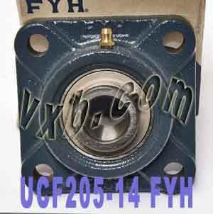 UCF-205-14 FYH Square Flanged Bearing 7/8 inner Mounted Bearings - VXB Ball Bearings