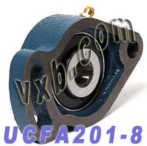 UCFA201-8 Flange Cartridge Bearing Unit 1/2 Bore Mounted Bearings - VXB Ball Bearings