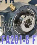 UCFA201-8 FYH Adjustable oval 2 bolt Flanged Bearing 1/2Mounted - VXB Ball Bearings