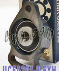 UCFA201-8 FYH Adjustable oval 2 bolt Flanged Bearing 1/2Mounted - VXB Ball Bearings
