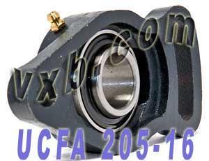 UCFA205-16 1 Flange Cartridge Bearing Unit Mounted Bearings - VXB Ball Bearings