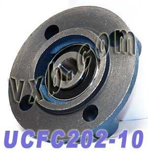 UCFC202-10 Flange Cartridge Bearing Unit 5/8 Bore Mounted Bearings - VXB Ball Bearings
