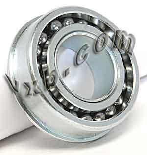 Unground Flanged Wheel Bearing 1/2x1 1/8 inch - VXB Ball Bearings