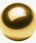 0.5mm Diameter Loose Solid Bronze/Brass Bearing Balls Pack of 10 - VXB Ball Bearings