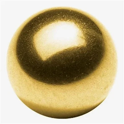 0.5mm Diameter Loose Solid Bronze/Brass Bearing Balls Pack of 10 - VXB Ball Bearings