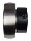Side view of 1 Inch Insert Ball Bearing With Locking Collar Pre Lubricated Narrow Inner Race 52mm Outer Race for Shaft Mount SA205-16