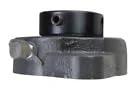 Light Duty 1 Inch Two Bolt Flange Bearing With Lock Collar ALF205-16G FHLF205-16G Cast Iron Housing Grease Zerk For Shaft Lubrication