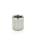 Silver metal collar nut with internal threads for water jet pump systems