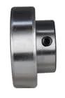 Side view of 1 Inch Insert Ball Bearing With Two Set Screws For Shaft Mounting Narrow Inner Race And 52mm Outer Race