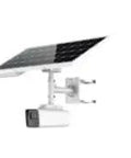 Top Tier 4K 8MP IP Turret Camera With 2.8 To 12mm Motorized Varifocal Lens For Crisp Security Footage And Legit Smart Analytics with solar panel.
