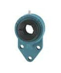 Front view of Accu-Loc 3-Bolt Flange B Bracket, 15/16 in Wide Linear Slide Mount UEFB205-15 Compatible Pillow Block Style, Single Bearing Unit.
