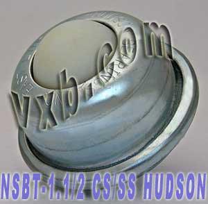 1 1/2 Stud Type transfer NSBT-1 1/2 CS/SS 3/8 inch Threaded Stem - VXB Ball Bearings
