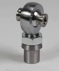 1.25 Heim Joint Rod End Kit with Right Hand Thread, 1 1/4 Chromoly Heat Treated Rod End with Tube Adapter and Jam Nut
