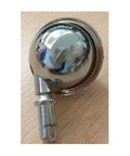 1.5" inch Shepherd Round ball Metal with Chrome Plating Caster Wheel - VXB Ball Bearings