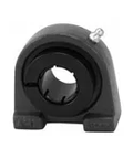 1-1/2 in take-up base pillow block single bearing with Accu-Loc RF and Kanigen nickel plating, single row ball bearing for shaft mounting