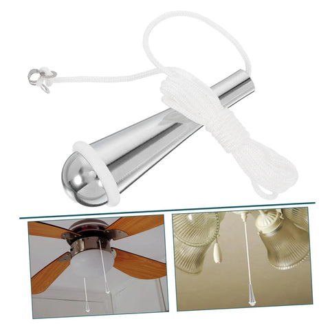 1.5 Meter Ceiling Pull Chain Decorative Cord For Ceiling Fans And Light Fixtures Universal Replacement with chic zinc alloy design