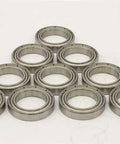 1.5x4x2 Metal Shielded Miniature Bearing Pack of 10 - VXB Ball Bearings