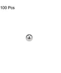 One Eighth Inch Bearing Balls Made From 440C Stainless Steel G25 Precision Grade, Smooth Surface, 100 Pieces, Ideal For Bearings