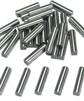 Thirty Piece Go To Dowel Pins Set For Wood Shelves And Bunk Beds One Eighth Inch By One Half Inch Alloy Steel