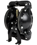GCCSJ Air Operated Double Diaphragm Pump 1 inch Inlet/Outlet Pneumatic Chemical QBY4-25L 31 GPM Dual Diaphram Polypropylene Nitrile Rubber