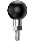 1 Inch Ball Mount Base With 1/4-20 Threaded Bolt Stainless Steel With TPU Coated Ball Compatible With RAM Mounts Ball Socket Arm B