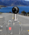 1 Inch TPU Ball Mount With M10 1.5 Millimeter Threaded Post for RAM Mounts on motorcycle handlebar