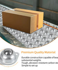 1 Inch Ball Transfer Bearings Set With 16 Pcs 360 Degree Rotation Universal Ball Rollers Carbon Steel Casters for conveyors