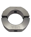 1" Bore Mountable Two-Piece Clamping Shaft Collar in 303 Stainless Steel - Made in USA