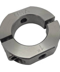 1" Bore Mountable Two-Piece Clamping Shaft Collar in 303 Stainless Steel - Made in USA, showcasing strong clamping screws.