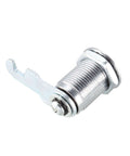 Cam Lock 1 Inch Cylinder Length for Cabinets No 1 Cam Fits Panels Up To Five Eighths Inch Thick Keyed Differently Zinc Alloy Chromium Plated Durable 2 Pieces Locking Hardware