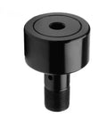 AJANTA INDUSTRIAL CF-1-SB, 1 inch Sealed Cam Follower Bearing with Stud, CR-1-XB front view showing the durable black design