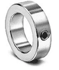 1" inch Shaft Collar - Zinc Plated Steel - Set-Screw Type - Secure Fit for heavy-duty mechanical systems.