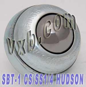 1 Stud Type transfer SBT-1 CS/SS 1/4 inch Threaded Stem Bearings - VXB Ball Bearings